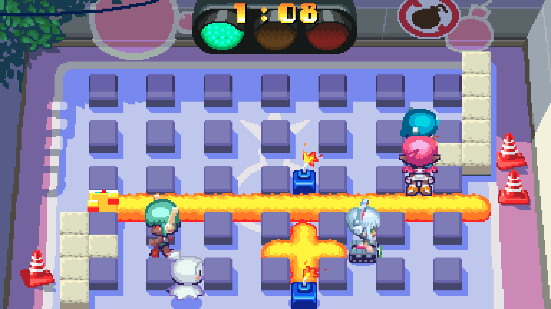 A screenshot from Nitronauts