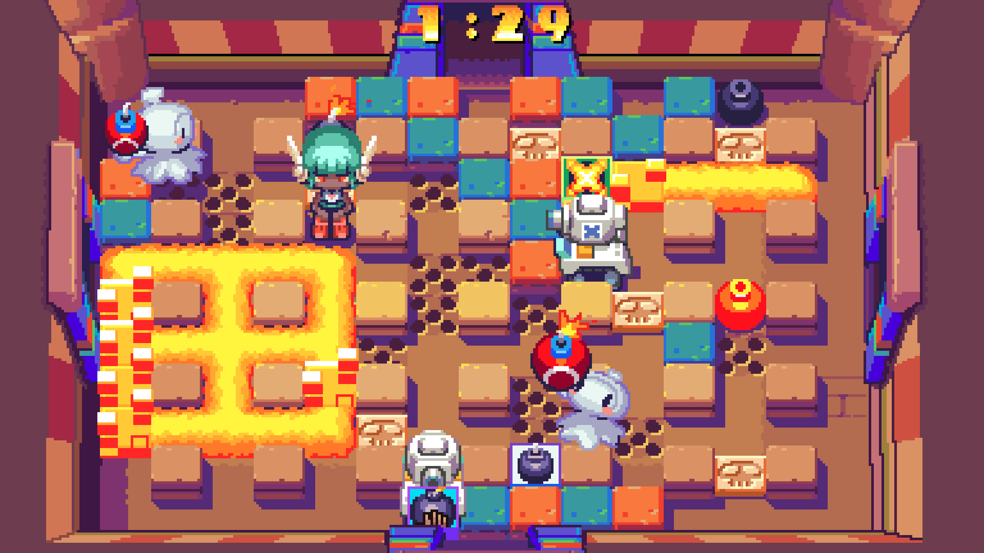 A screenshot from Nitronauts